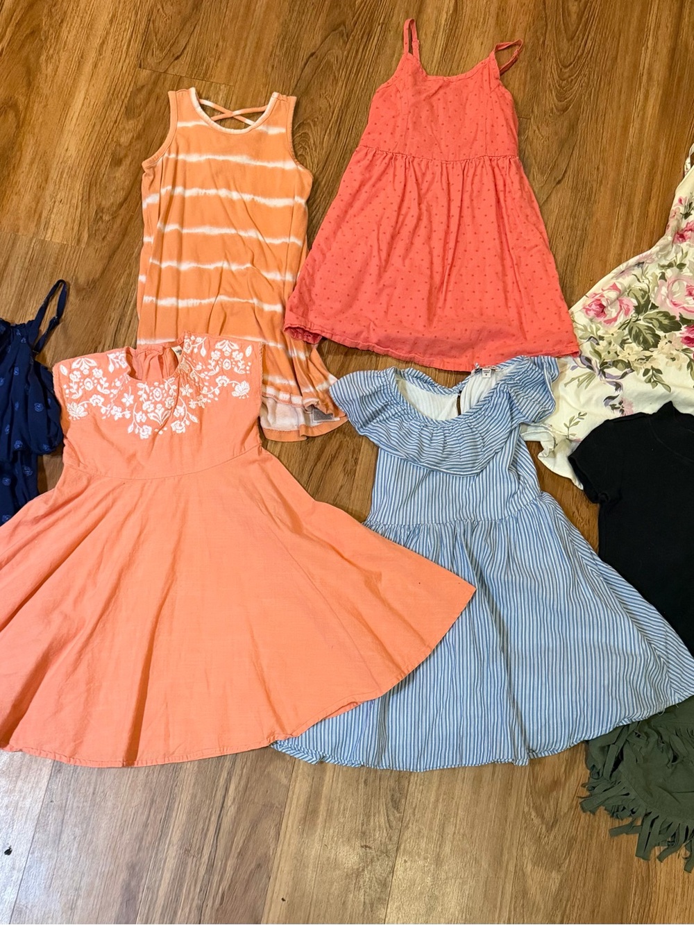 Girls Size 6 Name Brand Dress Lot Bundle Girls Summer Dresses and Twirl Dresses